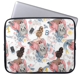 Stylish Back-to-School Laptop Sleeve for Girls