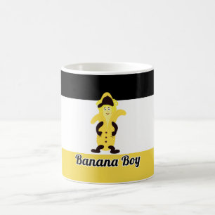 Stylish banana coffee mug