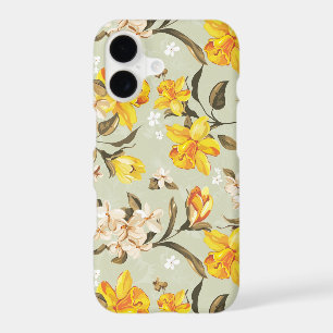 Stylish beautiful bright floral pattern