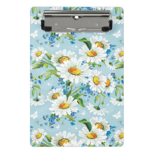 Stylish beautiful bright floral pattern 2 mini clipboard