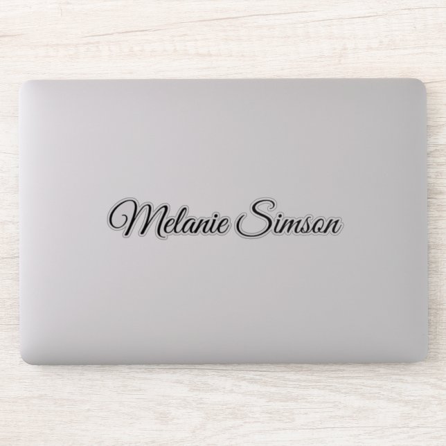 Stylish belongs to Name Script Handwritten Laptop  (Computer)