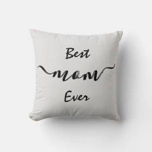 Stylish Best Mum Ever Throw Pillow