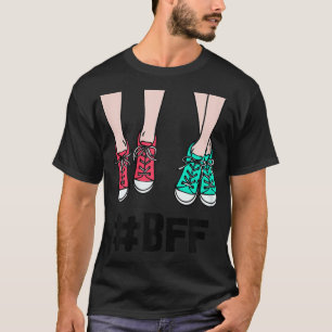 Stylish Bff Best Partner Friend Friendship Girls T-Shirt