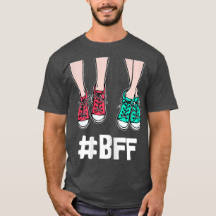 Stylish Bff Best Partner Friend Friendship Girls  T-Shirt