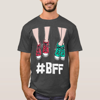 Stylish Bff Best Partner Friend Friendship Girls  T-Shirt