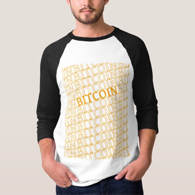 Stylish Bitcoin - Btc crypto  T-Shirt (Front)