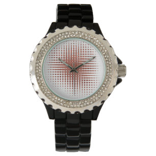 Stylish Black Enamel Watch