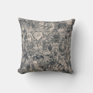 Stylish Black Paris Toile Design Cushion