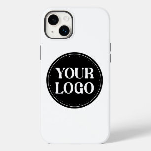 Stylish Black QR Code Design Elegant Brand Case-Mate iPhone 14 Plus Case