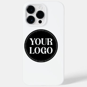 Stylish Black QR Code Design   Elegant Brand Case-Mate iPhone 14 Pro Max Case