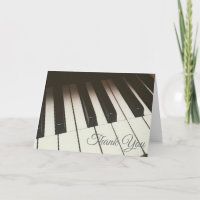 Stylish Black & White Piano Keys Photograph