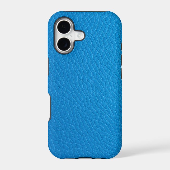 Stylish Blue Rexine Texture Design (Back)
