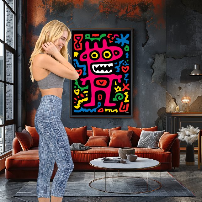 Stylish Blue Textured: Personalise Logo & Text Capri Leggings (Creator Uploaded)