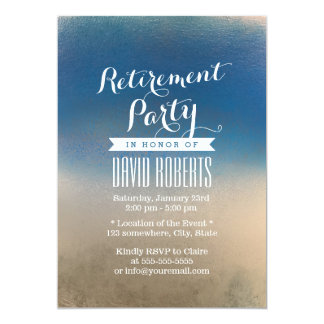 retirement party announcements