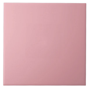 Stylish Blush Pink Ceramic Tile 6 Inch Square