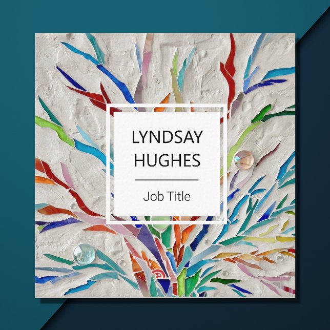 Stylish Botanical Your Job Title Business Card (Creator Uploaded)