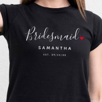 Stylish Bridesmaid Wedding