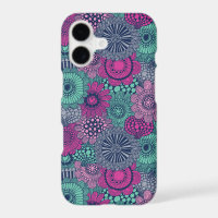 Stylish bright pattern of gorgeous flowers