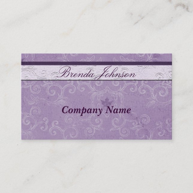 Stylish Business Card (Front)