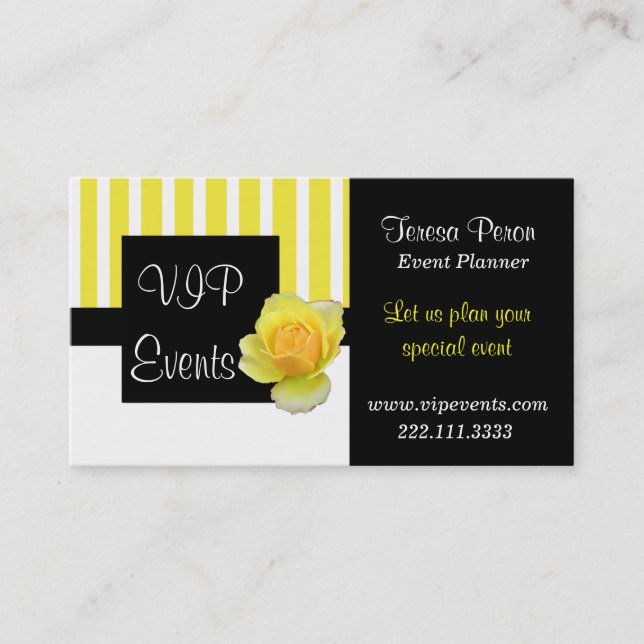 Stylish Business Card (Front)