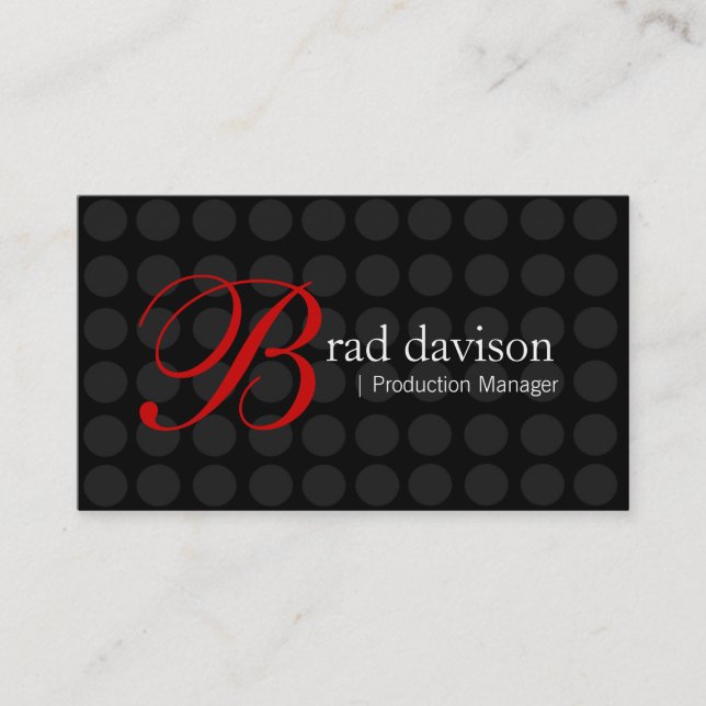 Stylish Business Cards (Front)