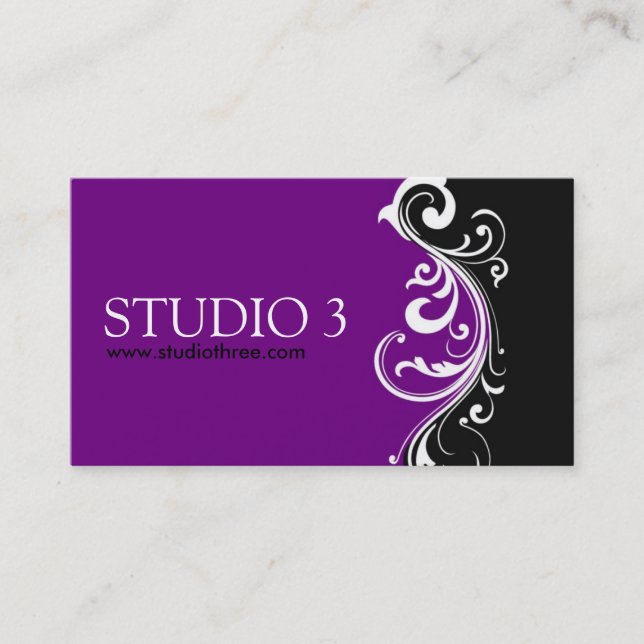 Stylish Business Cards (Front)