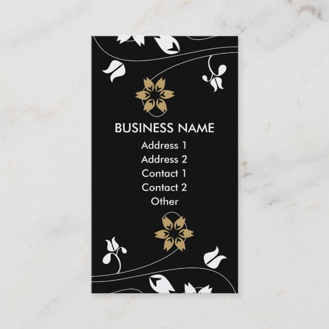 Stylish Business Cards (Front)