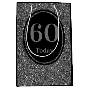 Stylish by year special birthday gift bag 60th