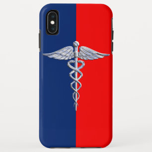 Stylish Caduceus Medical Symbol League iPhone XS Max Case