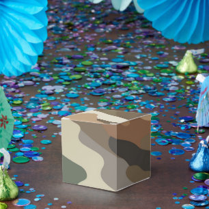 Stylish Camouflage Pattern Classic Favour Boxes
