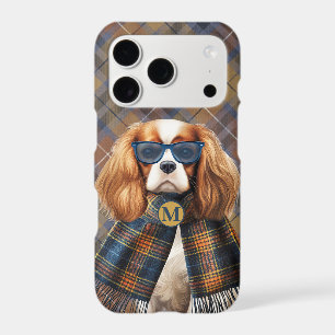 Stylish Cavalier King Charles Dog Monogrammed