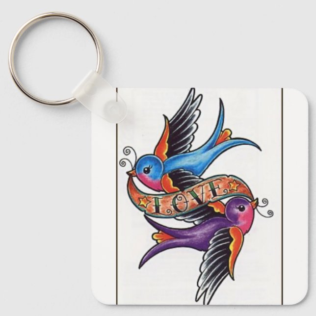 Stylish Charm: Designer Keychain Collection" (Front)