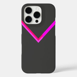 Stylish Chevron Pattern Design iPhone 16 Pro Case
