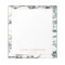 Stylish Chic Black and White Marble Name Notepad