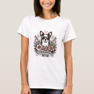 Stylish Chihuahua Mum – Adorable Pet Owner Gift T-Shirt
