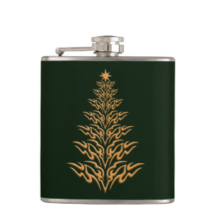 Stylish Christmas Tree Flask