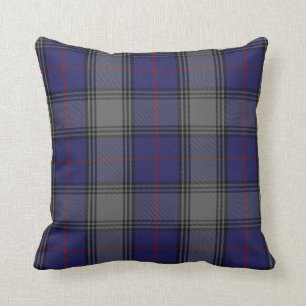 Stylish Clan Kinnaird Tartan Plaid Pillow