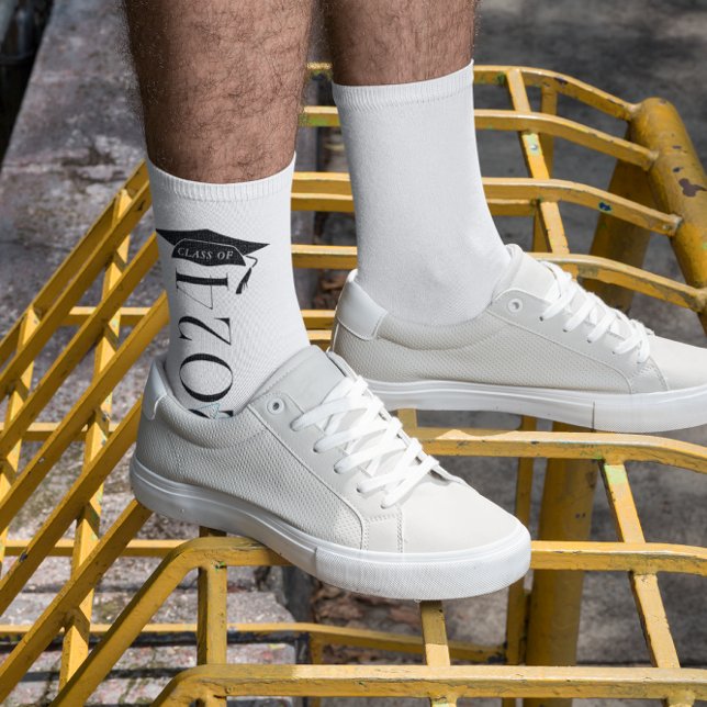 Stylish Class Of | Monogram Graduation Socks (Creator Uploaded)