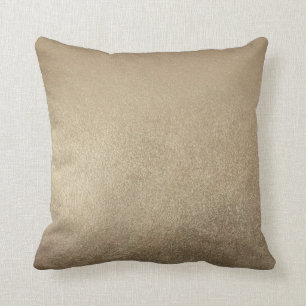 stylish classic gold metallic cushion