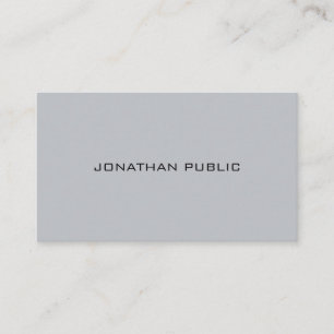 Stylish Clean Modern Template Professional Trendy Business Card