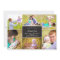 Stylish Collage Birth Announcement