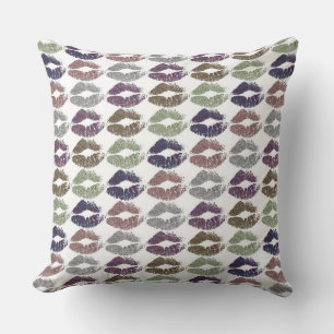Stylish Colourful Lips #19 Cushion