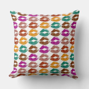 Stylish Colourful Lips #22 Cushion