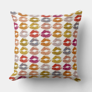 Stylish Colourful Lips #26 Cushion
