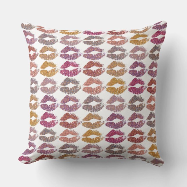 Stylish Colourful Lips #28 Cushion (Front)