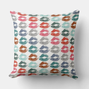 Stylish Colourful Lips #33 Cushion