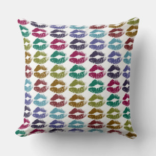 Stylish Colourful Lips #35 Cushion