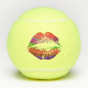 Stylish Colourful Lips #3 Tennis Balls
