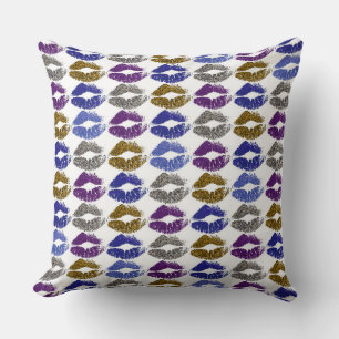 Stylish Colourful Lips #40 Cushion
