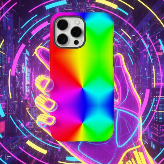 Stylish Colourful spectal gradient aesthetic Case-Mate iPhone Case (Creator Uploaded)